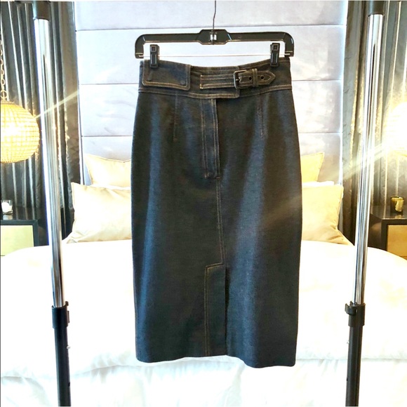 Yves Saint Laurent Dresses & Skirts - ❤️Yves Saint Laurent❤️ Denim Pencil Skirt